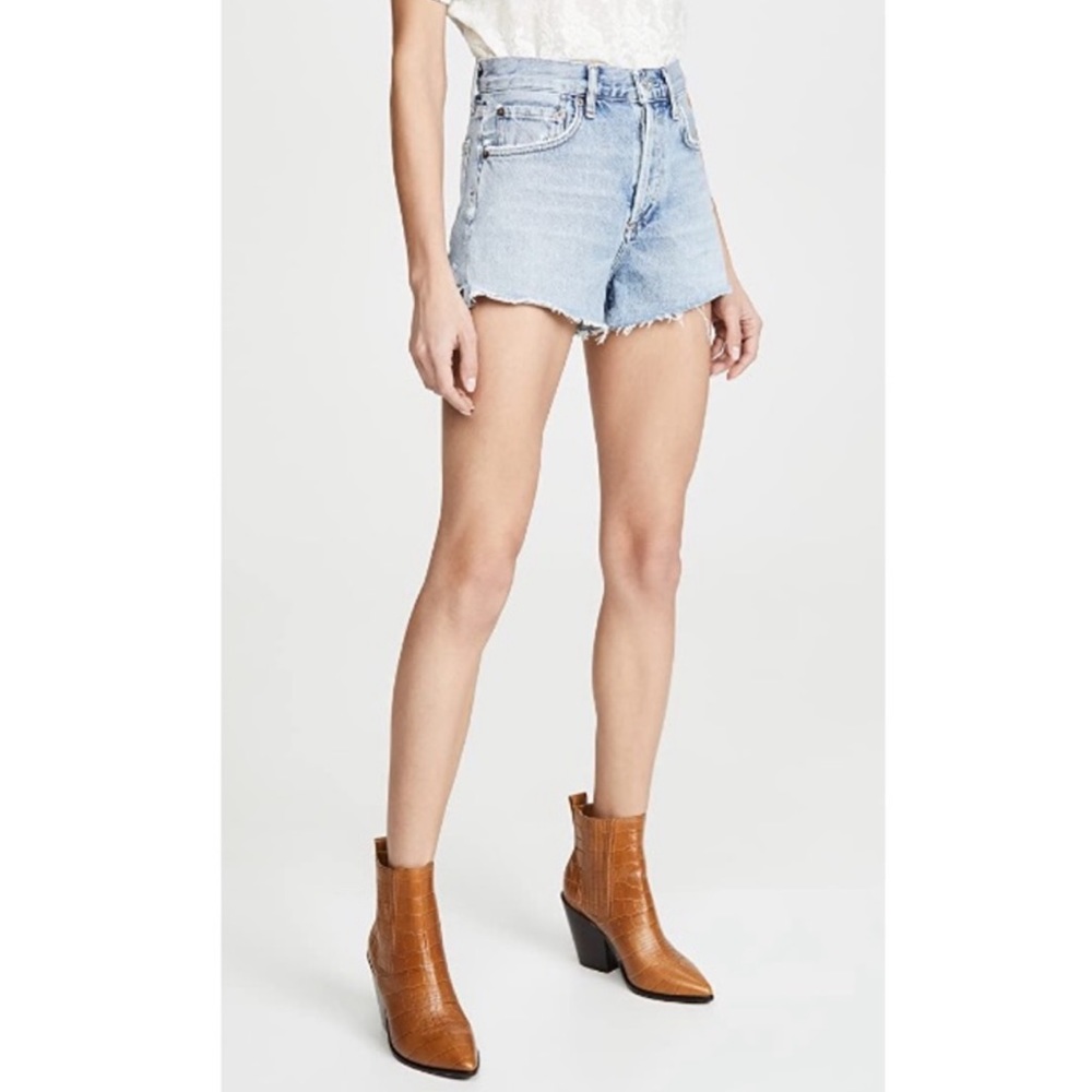 NWT Agolde Parker Denim Shorts